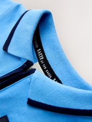 Baker by Ted Baker Blue Romper and Hat Set - Imaginea 6 din 7