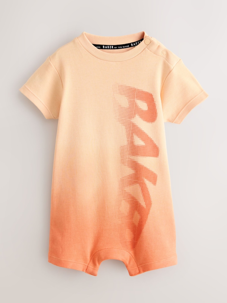 Orange - Baker by Ted Baker Ombre Rompersuit - Bild 1 von 5