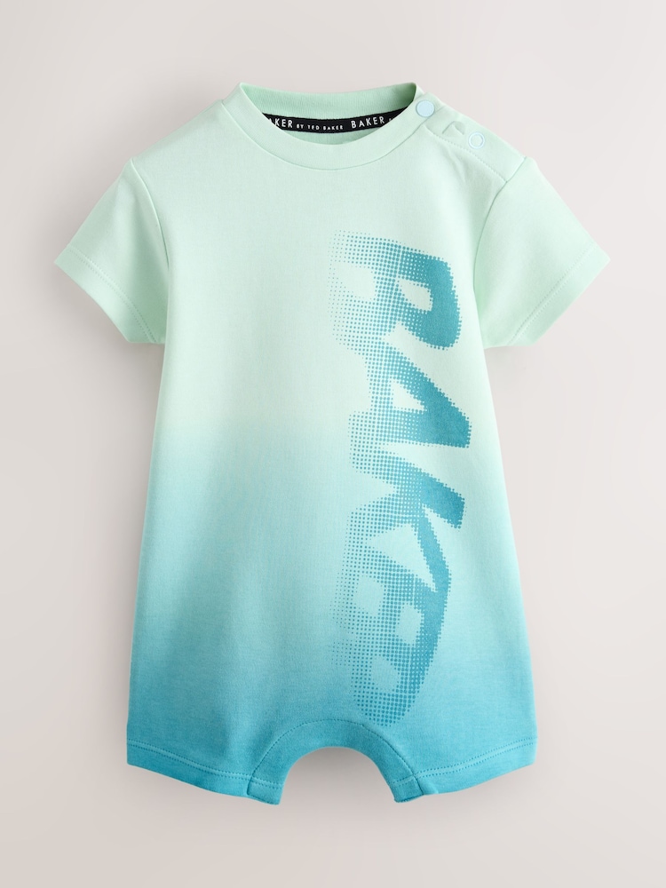 Blau - Baker by Ted Baker Ombre Rompersuit - Bild 1 von 5