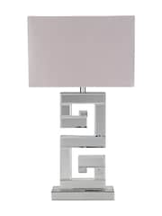 Searchlight Chrome Tetris Table Lamp - Image 3 of 4