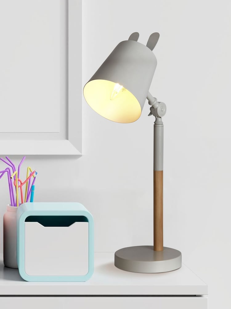 Searchlight Pink Floopy Desk Lamp - Image 1 of 4 Searchlight Pink Floopy Desk Lamp - Image 1 of 4