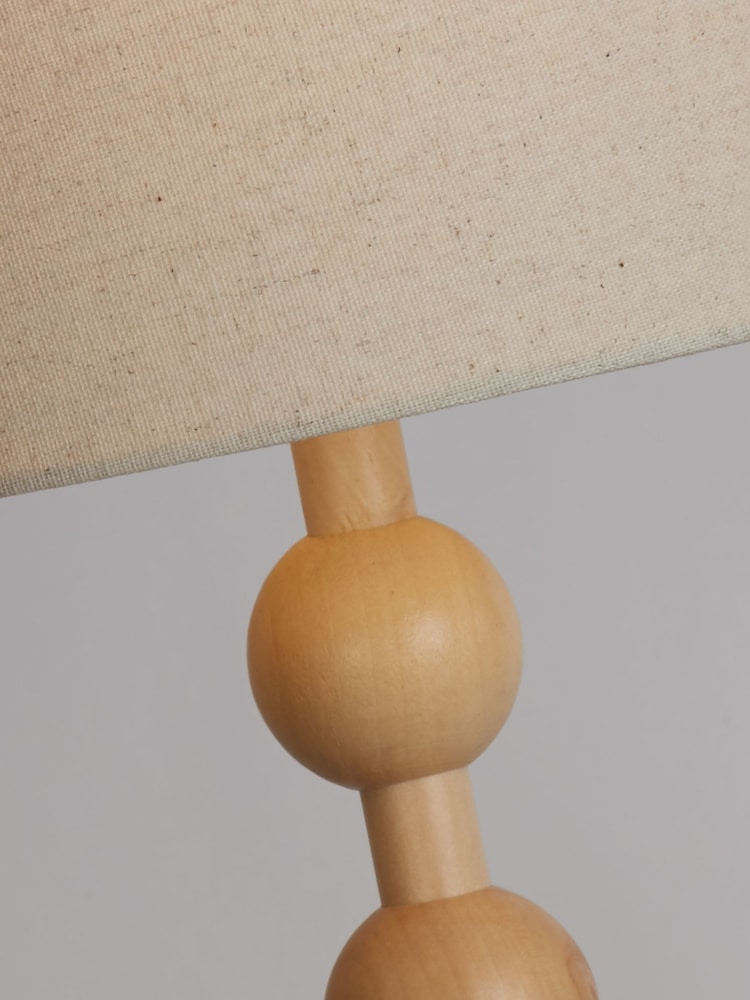 Searchlight Beige Orbie Table Lamp - Image 4 of 4