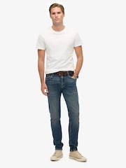 Superdry Blue Vintage Slim Jeans - Image 3 of 6
