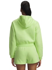 Under Armour Green Icon Fleece Novelty Full Zip Hoodie - Image 2 of 3
