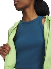 Under Armour Green Icon Fleece Novelty Full Zip Hoodie - Image 3 of 3