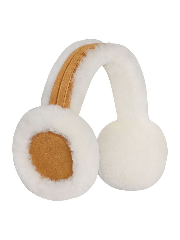 South Beach Real Sheepskin Ear Muffs - صورة 5 من 5 South Beach Real Sheepskin Ear Muffs - صورة 5 من 5