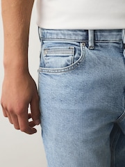 Light Blue Slim Fit Authentic Stretch Denim Jeans - Image 5 of 9