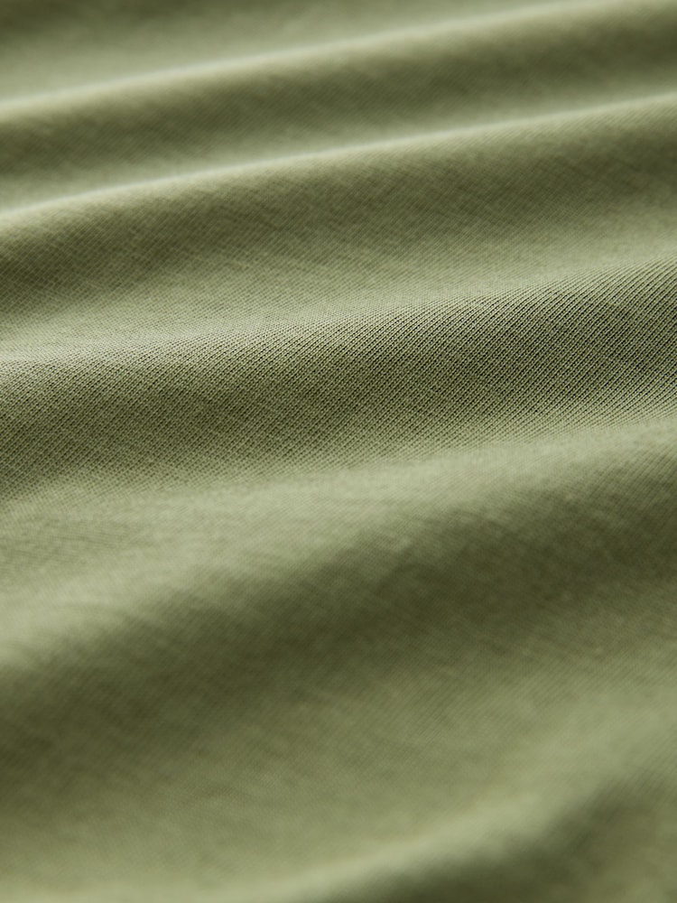 Կանաչ - Սովորական չափս - Հիմնական V-ձև օձիքով շապիկ - Պատկեր 7 7-ից