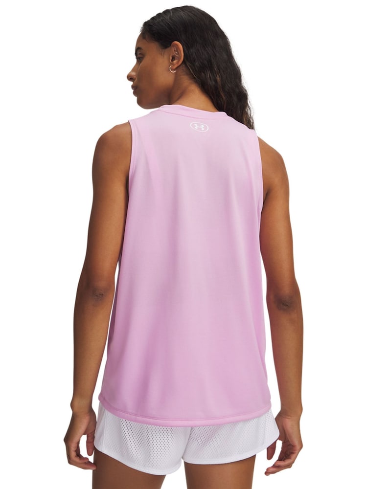 Under Armour Pink UA Tech Tank Solid T-Shirt - Image 2 of 3