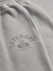 Superdry Grey Athletic Print Flare Joggers - Image 7 of 7