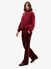 Superdry Red Country Club Velour Joggers - Image 4 of 7