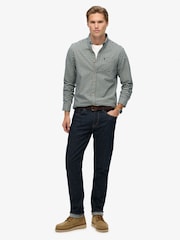 Superdry Blue Premium Check Oxford Shirt - Image 1 of 6