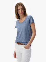 Superdry Blue Studios Scoop Neck T-Shirt - Image 3 of 5