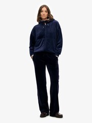 Superdry Blue Country Club Velour Joggers - Image 3 of 7
