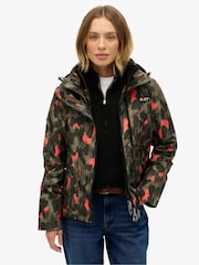 Superdry Green Hooded Mountain Windbreaker Jacket - Image 3 of 6
