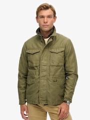 Superdry Green Collared M65 Jacket - Image 1 of 6