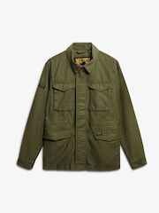 Superdry Green Collared M65 Jacket - Image 6 of 6