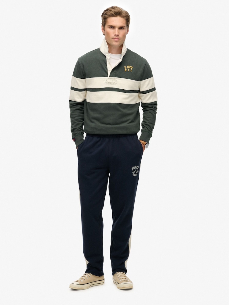 Superdry Blue Athletic Club Joggers - Image 1 of 7