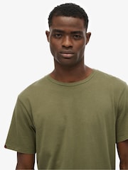Superdry Green Classic Essential T-Shirt - Image 4 of 5