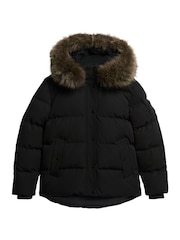 črna - Puffer jakna Superdry Everest Five Baffle - Slika 9 iz 11
