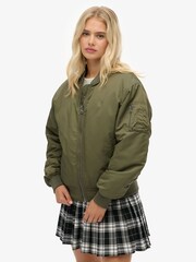 Superdry Green MA1 Bomber Jacket - Image 1 of 8