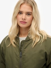 Superdry Green MA1 Bomber Jacket - Image 3 of 8