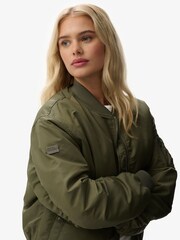 Superdry Green MA1 Bomber Jacket - Image 4 of 8