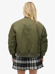 Superdry Green MA1 Bomber Jacket - Image 6 of 8