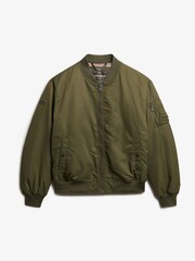 Superdry Green MA1 Bomber Jacket - Image 8 of 8