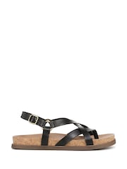 Schwarz - Blowfish Malibu Luster 2 Tan Strappy Sandals - Bild 1 von 7