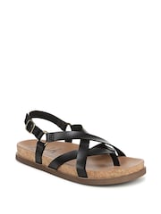 Schwarz - Blowfish Malibu Luster 2 Tan Strappy Sandals - Bild 3 von 7
