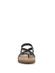 Schwarz - Blowfish Malibu Luster 2 Tan Strappy Sandals - Bild 6 von 7