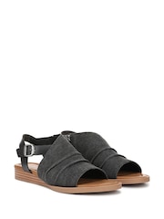 Blowfish Malibu Aspire Micro Wedge Covered Sandals - Image 4 of 6