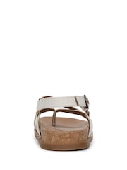 Blowfish Malibu Luster 3 Cream Embroidered Sandals - Image 4 of 7