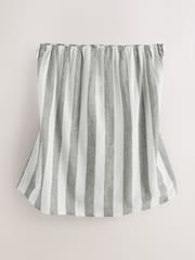 Khaki/White Stripe Shell Top - Image 5 of 7