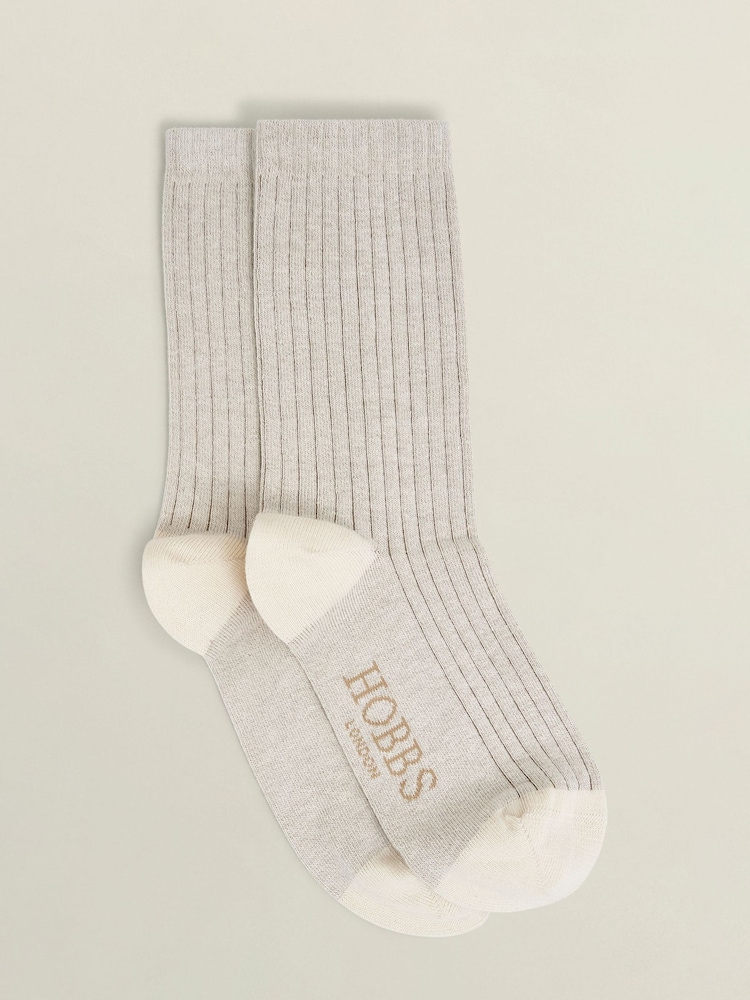 Hobbs Ribbed Single Socks - صورة 1 من 2