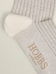 Hobbs Ribbed Single Socks - صورة 2 من 2