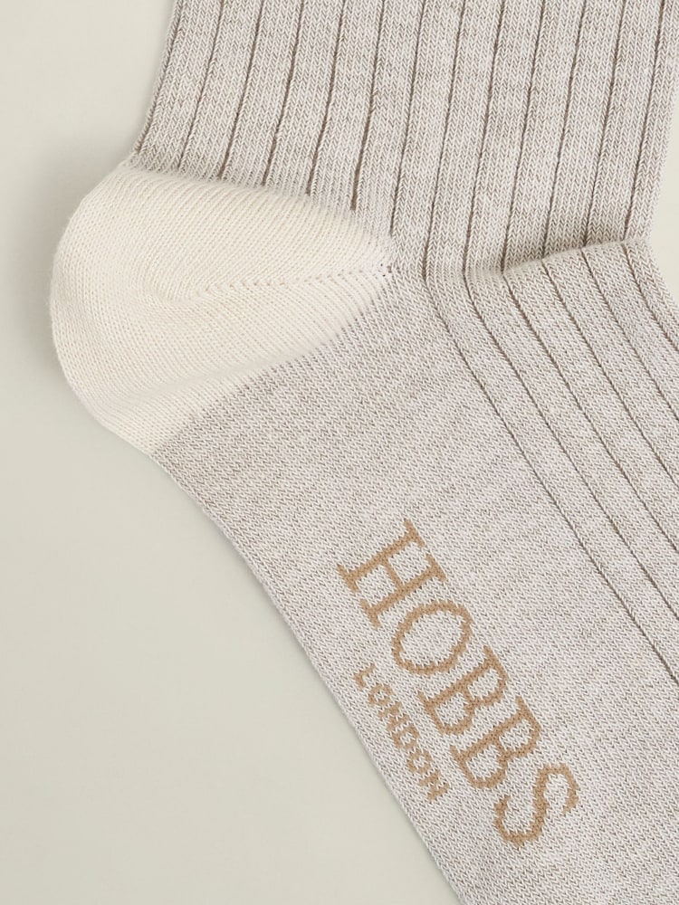 Hobbs Ribbed Single Socks - صورة 2 من 2
