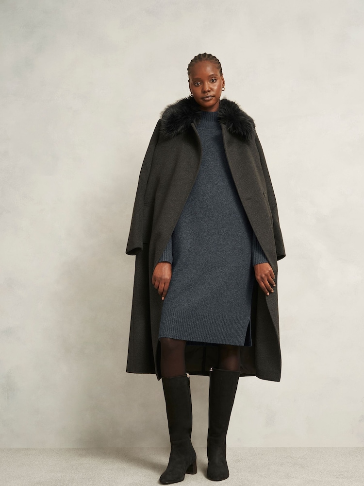 hobbs knit dress Buy Hobbs Grey Lorraine Knit Dress from Next USA