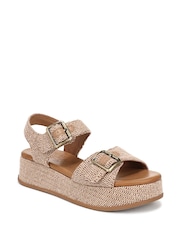 Blowfish Malibu Natural Magical  Flatform Sandals - Image 2 of 7