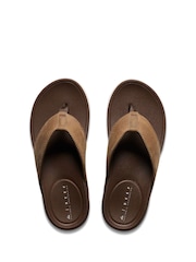 Reef Brown Cushion Bonzer Le Flip Flops - Image 3 of 7