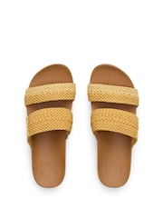 Reef Yellow Duo Braided Cushion Vista Sandals - Image 4 of 5