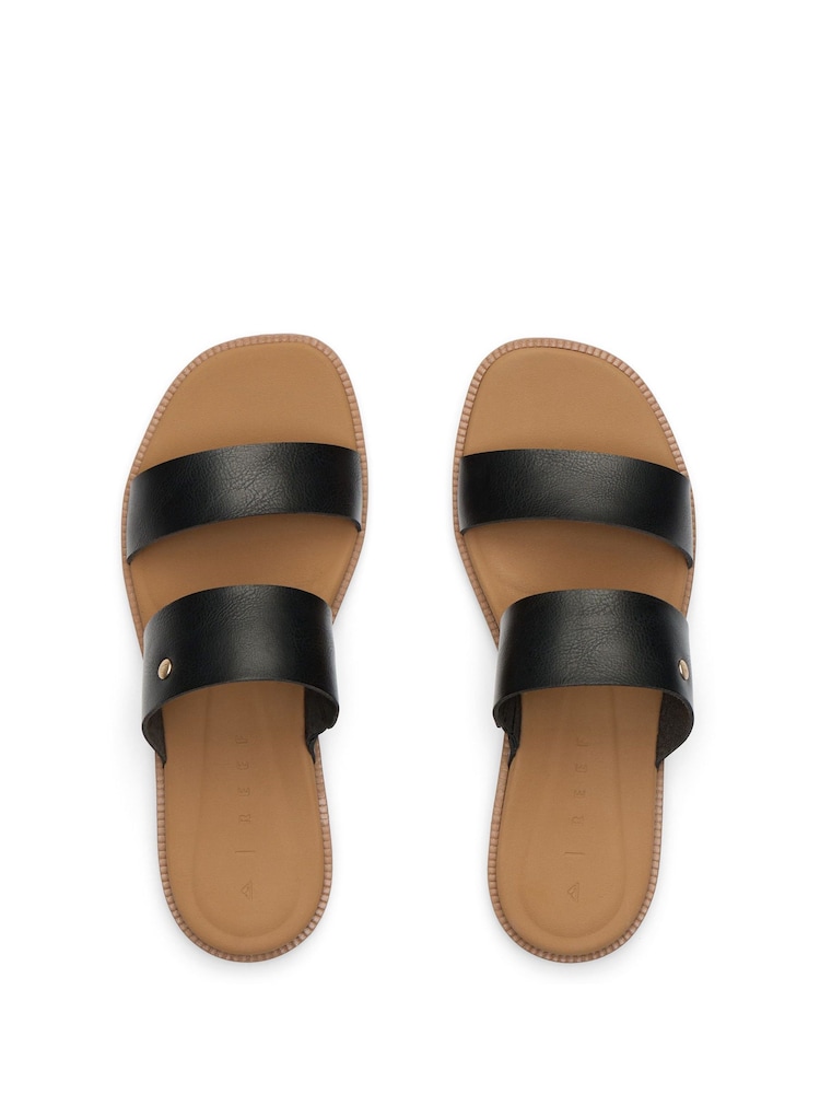 Reef Sunny Alisah Black Sandals - Immagine 2 di 5