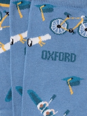 FatFace Blue Oxford Socks - Image 2 of 2