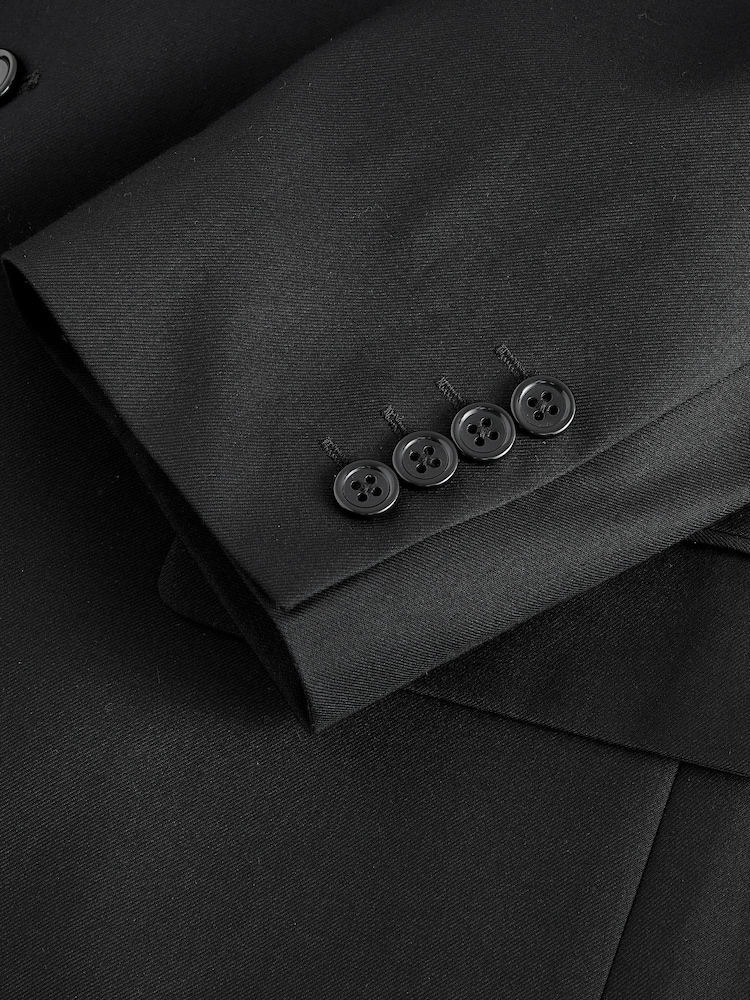 Black Loose Fit Suit Jacket - Image 12 of 12 Black Loose Fit Suit Jacket - Image 12 of 12