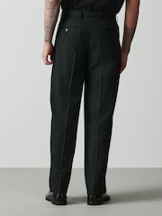 Черный - Брюки свободного кроя - Изображение 4 5