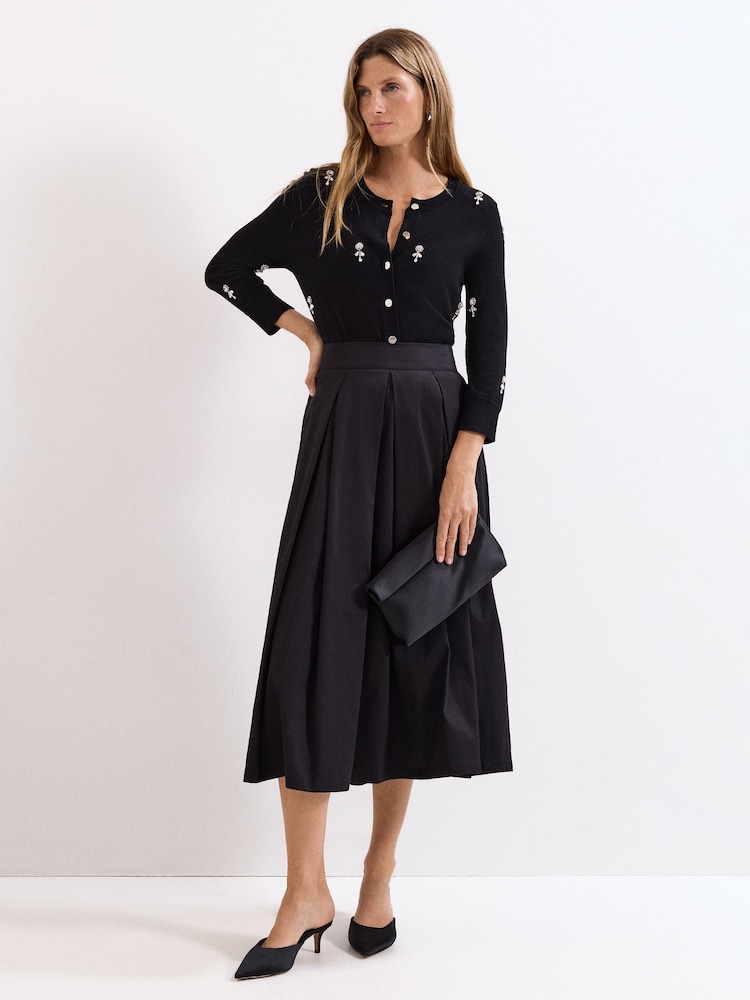 Phase Eight Black Petite Trinity Skirt - Image 1 of 6