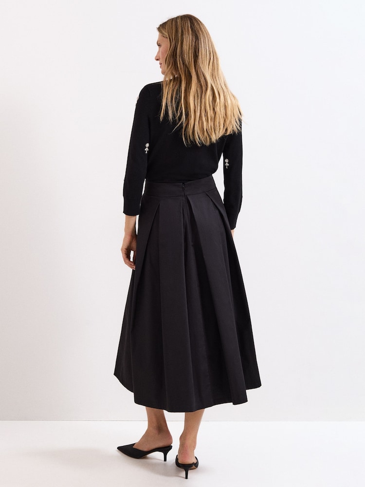 Phase Eight Black Petite Trinity Skirt - Image 2 of 6