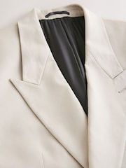 素色 - Archive Cotton Linen Suit Jacket - 圖片 9/12