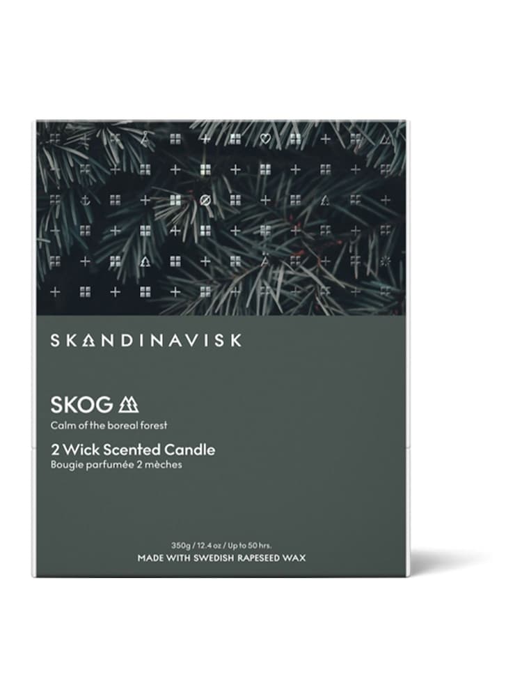 Skandinavisk Skog 2 Wick Candle 350g - Image 2 of 5 Skandinavisk Skog 2 Wick Candle 350g - Image 2 of 5